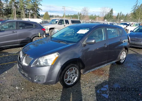 2009 Pontiac Vibe z USA, uszkodzony, nr VIN 5Y2SM67009Z472858